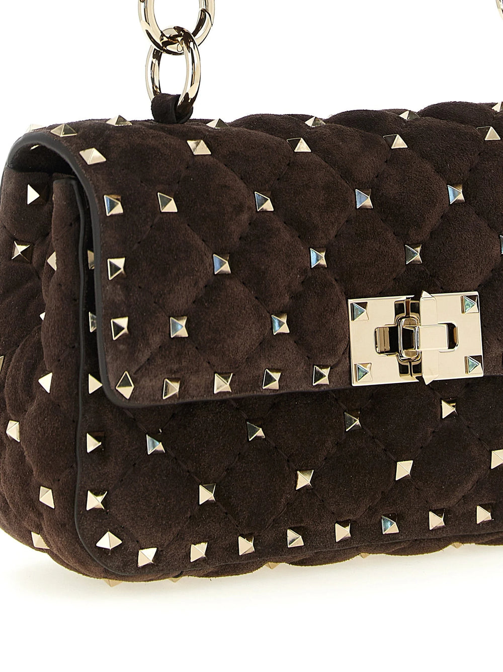 Valentino Garavani Brown Calfskin Shoulder Bag