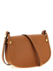 Valentino Garavani Brown Calfskin Shoulder Bag