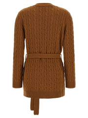 Valentino Garavani Brown Cashmere Cardigan