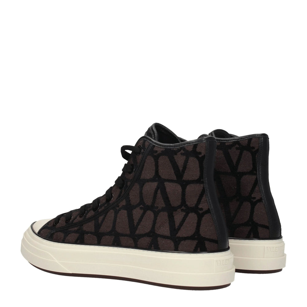 Valentino Garavani Brown Fabric High Tops - EU45/US12