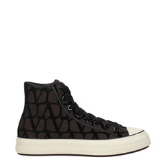 Valentino Garavani Brown Fabric High Tops - EU45/US12