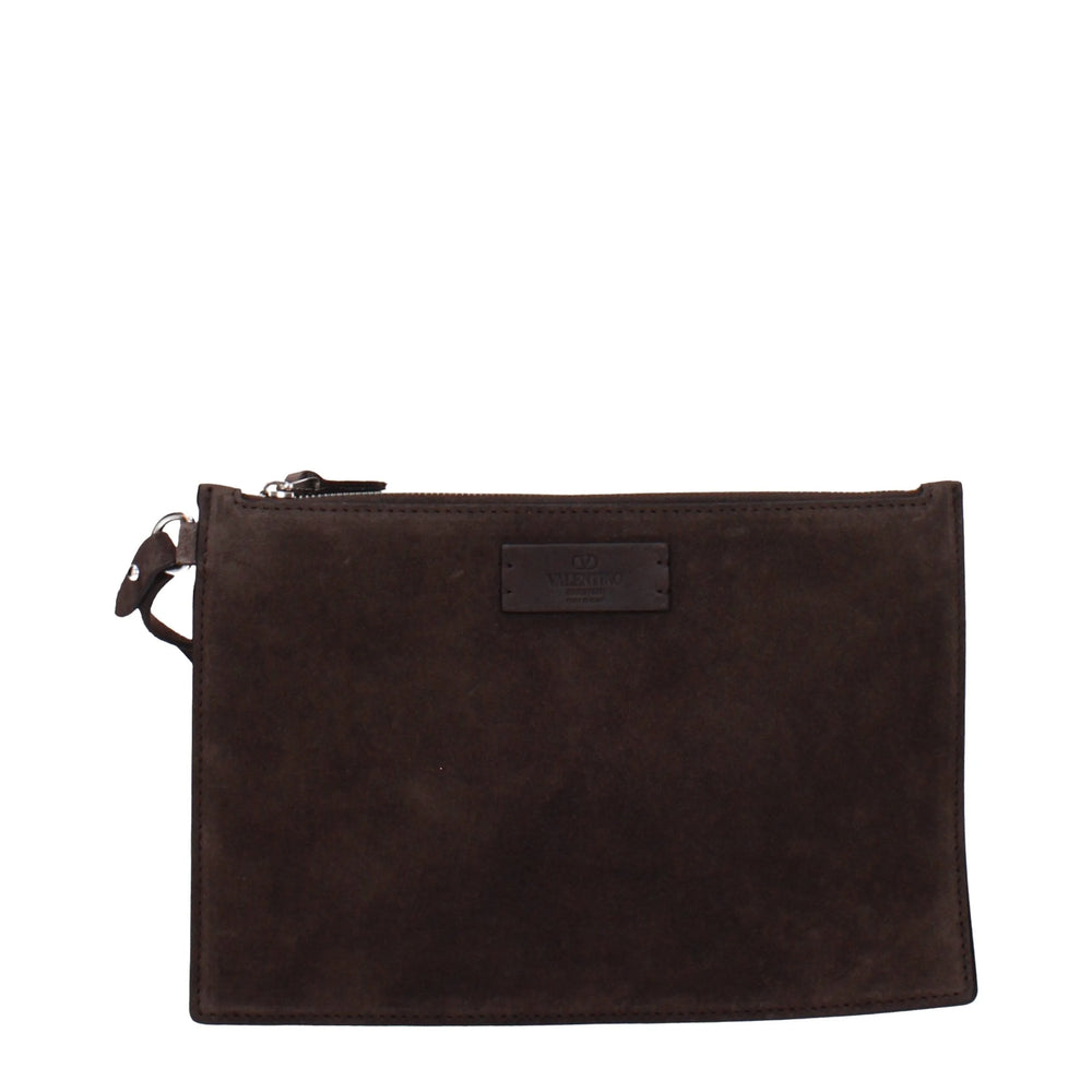 Valentino Garavani Brown Leather Shoulder Bags