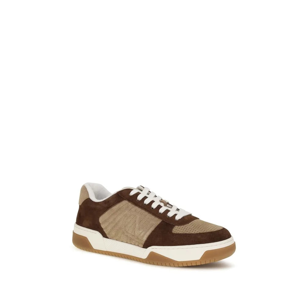 Valentino Garavani Brown Napa Leather / Calf Bos Taurus Athletic Sneakers
