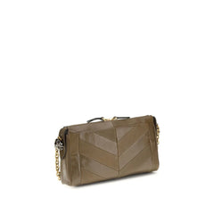 Valentino Garavani Brown Napa Leather / Calf Bos Taurus Shoulder Bag