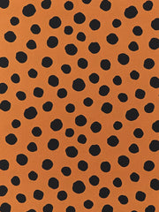 Valentino Garavani Brown Silk Scarf