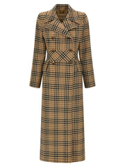 Valentino Garavani Brown Virgin Wool Coat