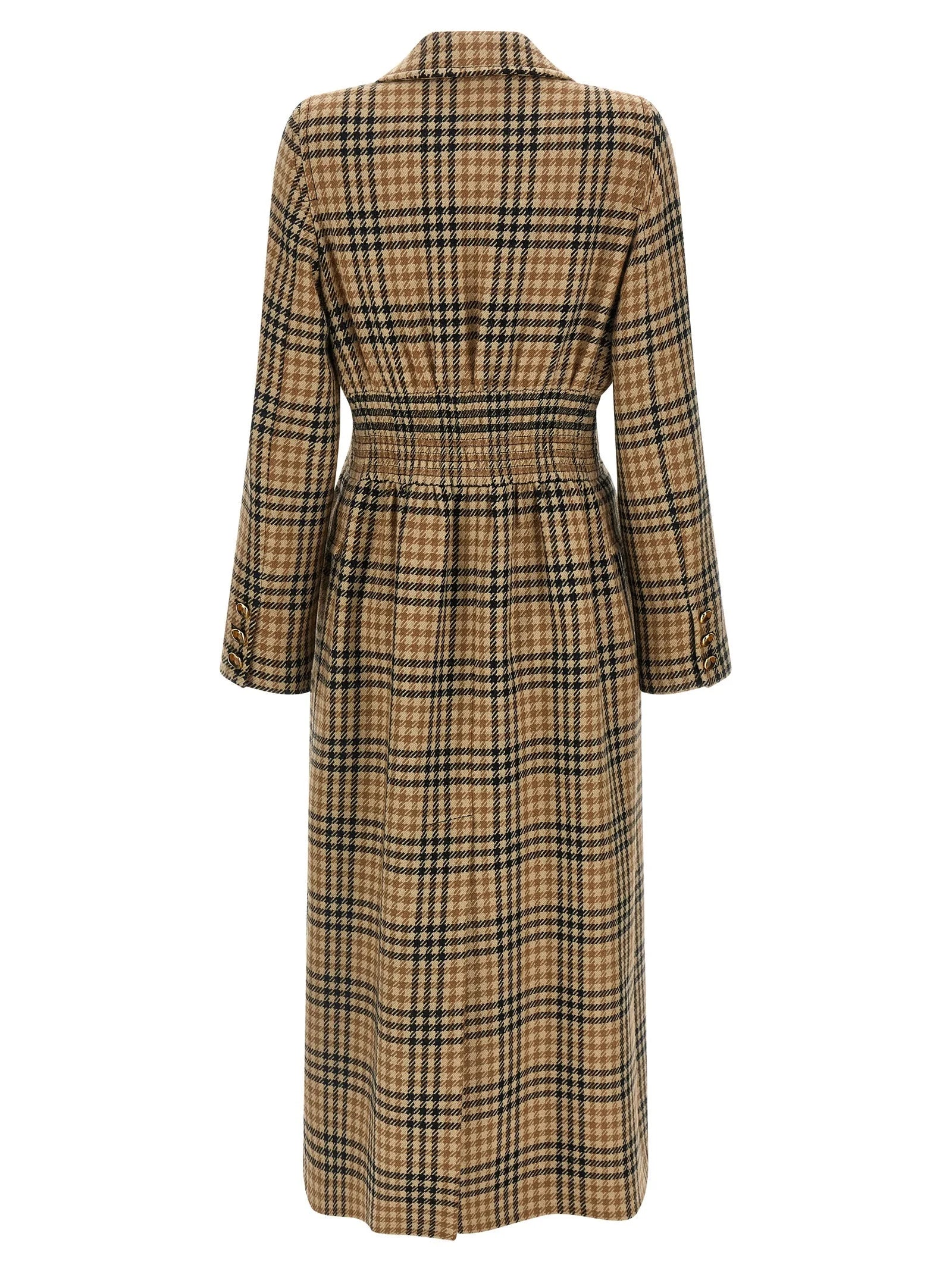 Valentino Garavani Brown Virgin Wool Coat