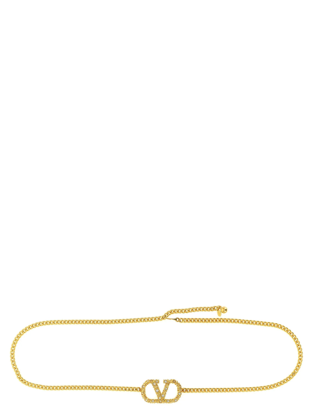 Valentino Garavani Gold Brass Belt - M