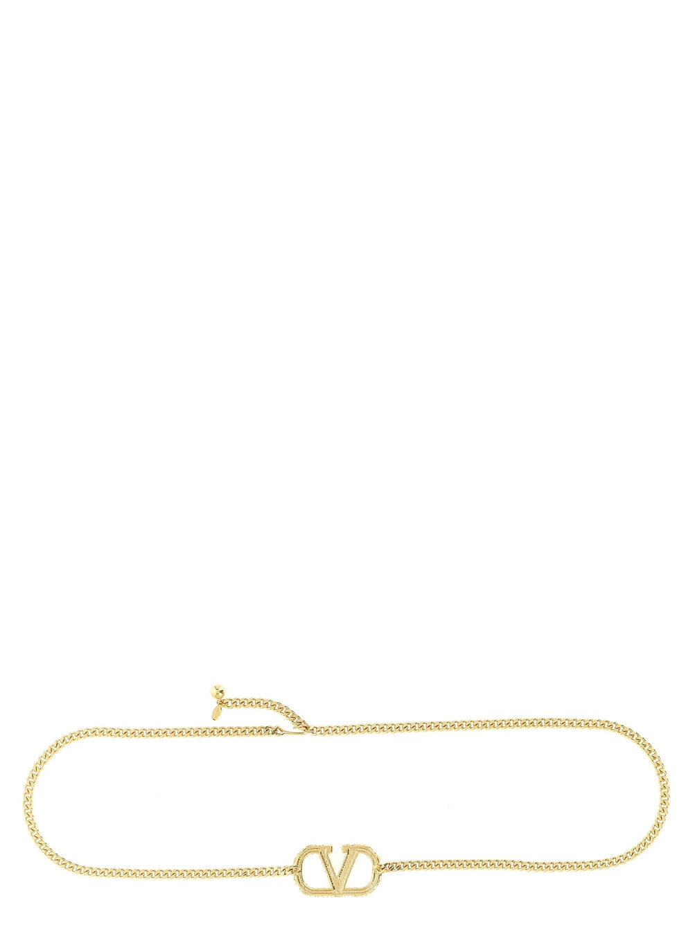 Valentino Garavani Gold Brass Belt - M