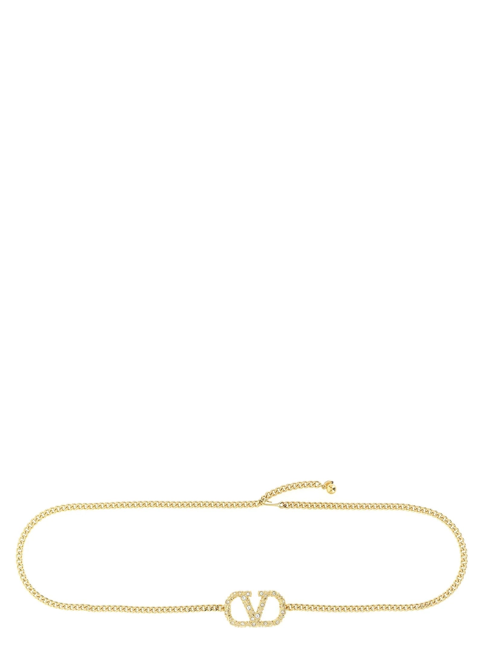 Valentino Garavani Gold Brass Belt - M