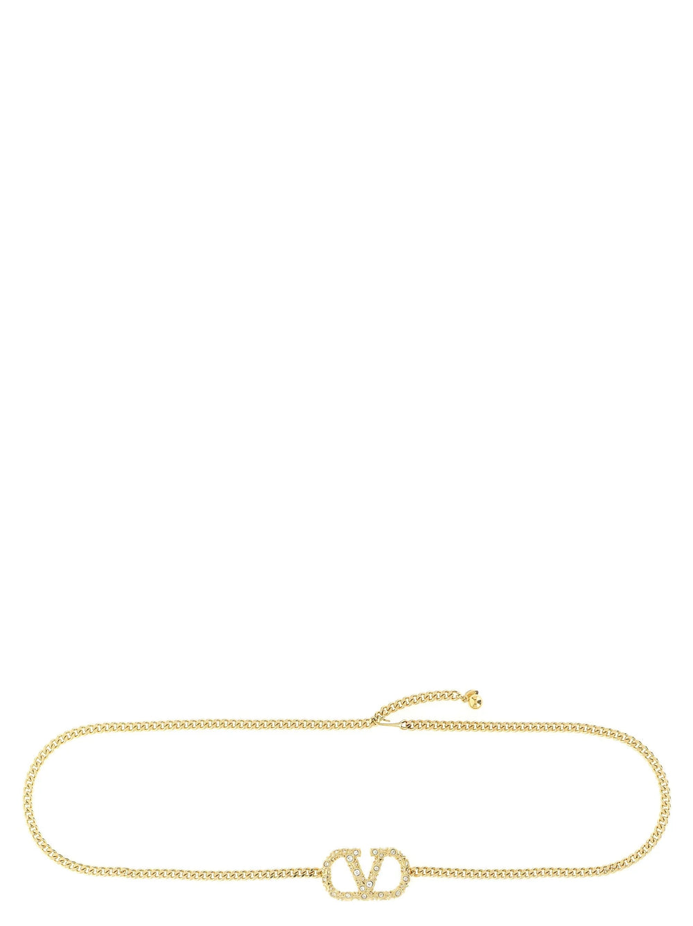 Valentino Garavani Gold Brass Belt - M