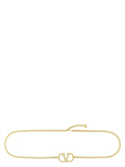 Valentino Garavani Gold Brass Belt - M