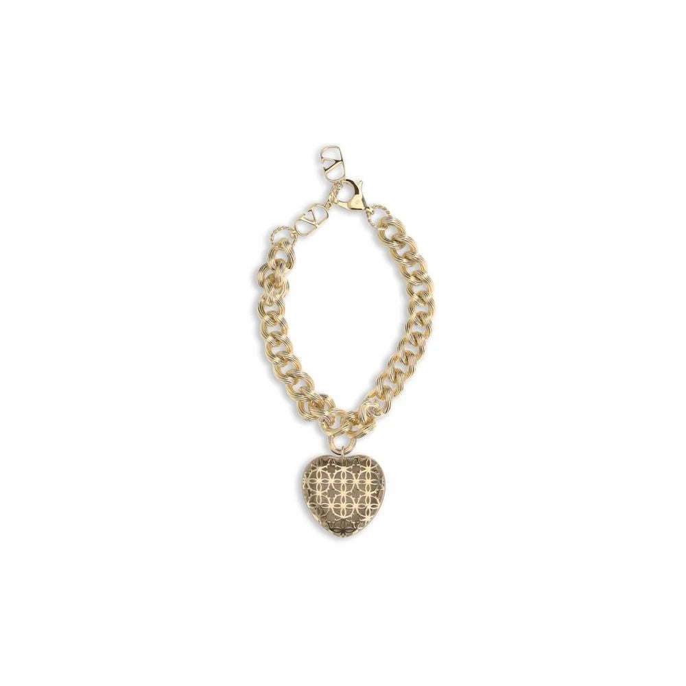 Valentino Garavani Gold Brass Bracelet - M