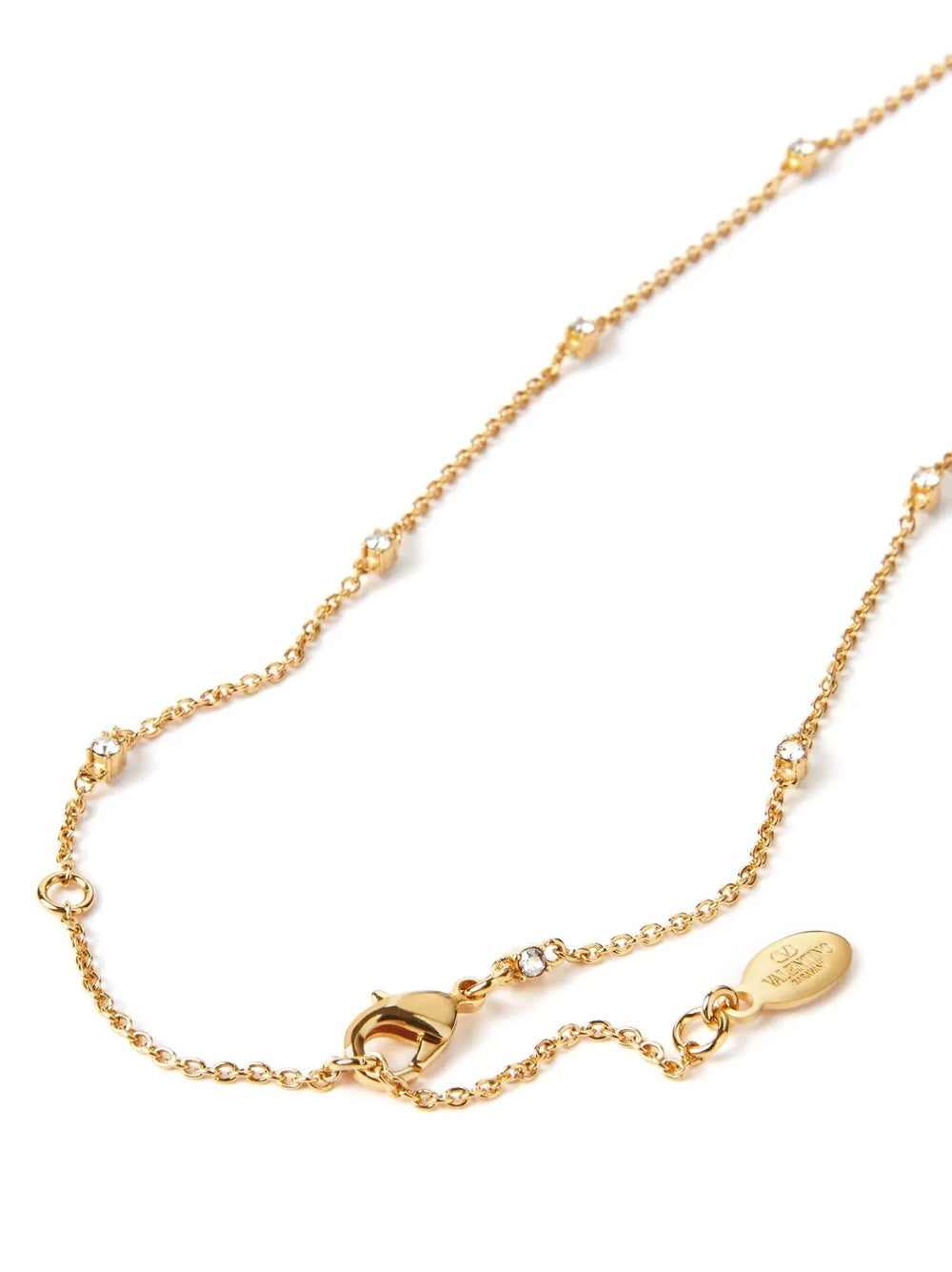 Valentino Garavani Gold Brass Necklace - One Size