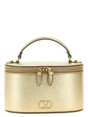 Valentino Garavani Gold Calfskin Handbag