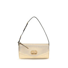 Valentino Garavani Gold Lamb Ovis Aries Aries Clutch Bag