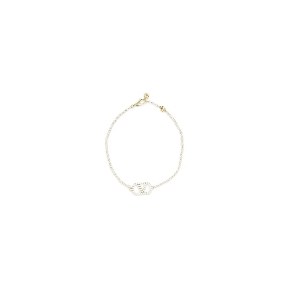 Valentino Garavani Gold Metal Bracelet - M