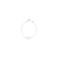 Valentino Garavani Gold Metal Bracelet - M