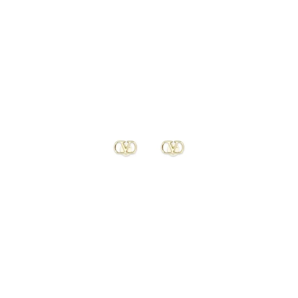 Valentino Garavani Gold Metal Earrings - One Size