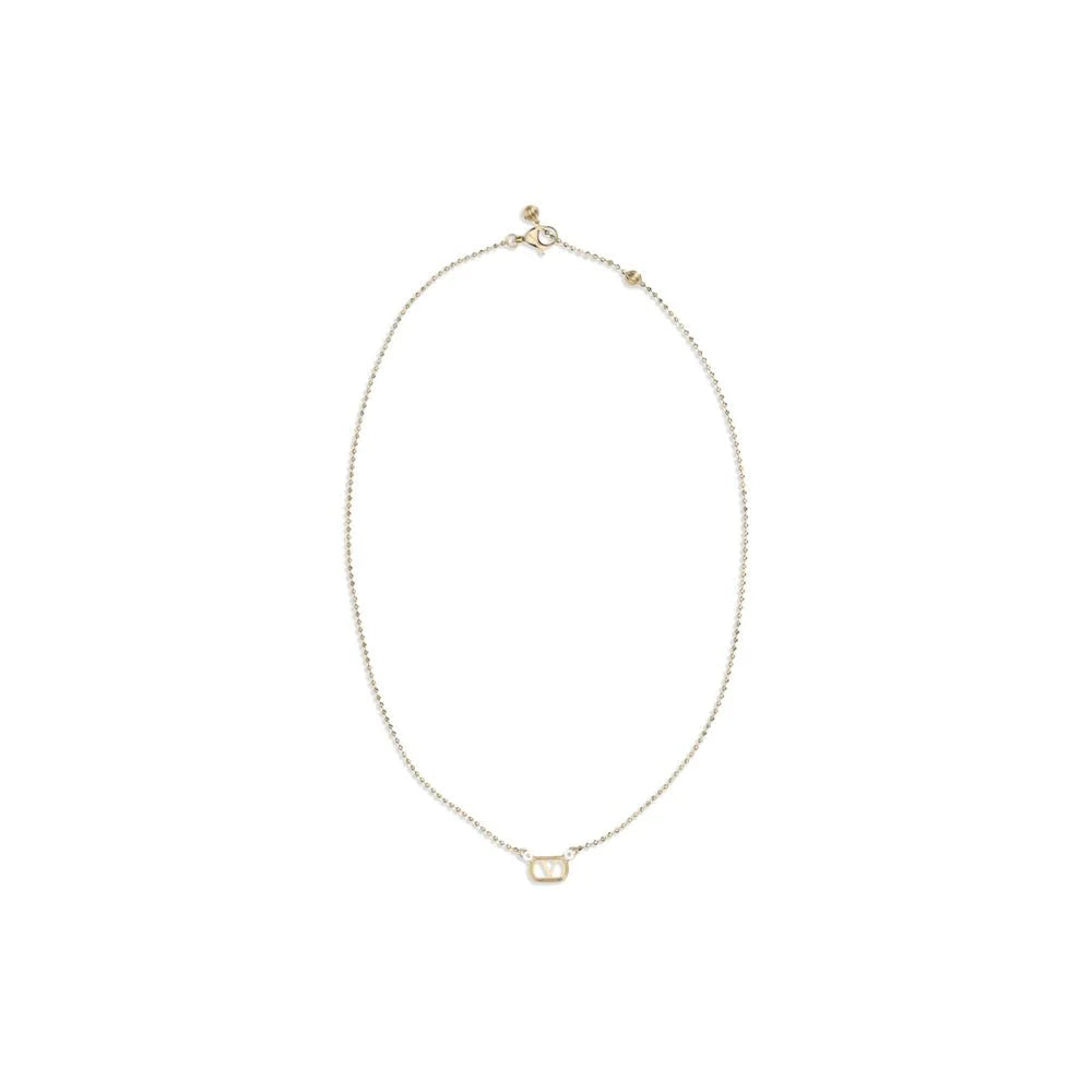 Valentino Garavani Gold Metal Necklace - One Size