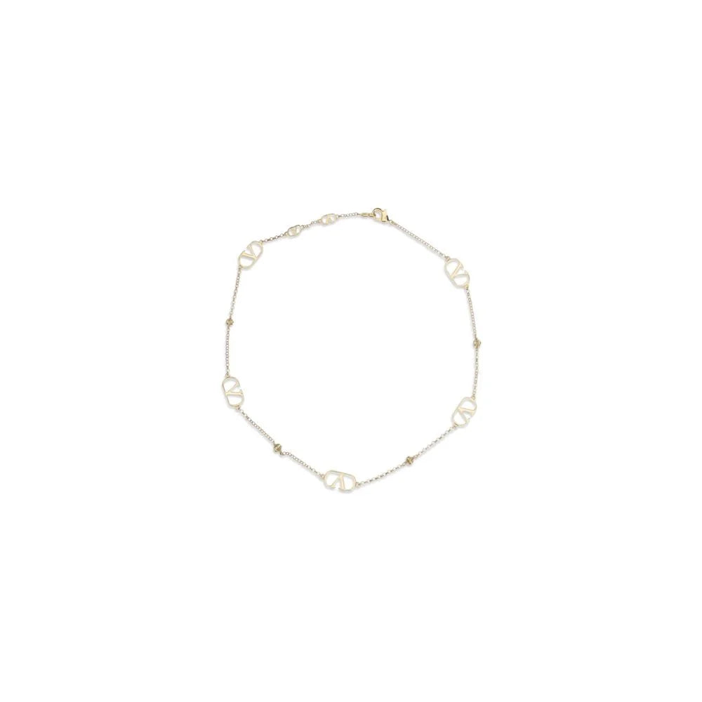 Colar de metal dourado Valentino Garavani - Tamanho único