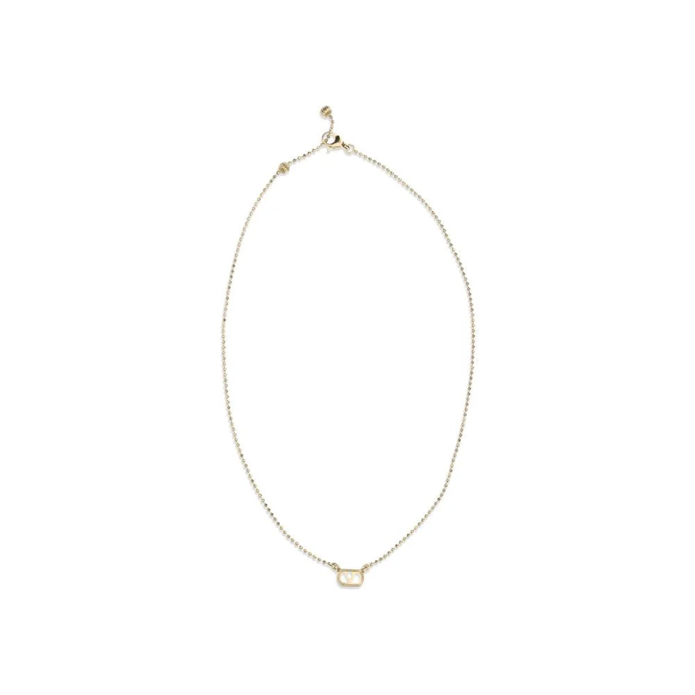 Valentino Garavani Gold Metal Necklace - One Size