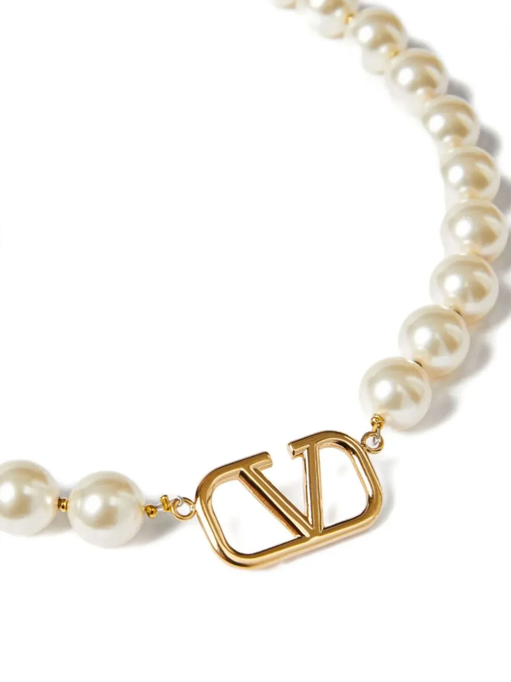 Valentino Garavani Gold Metal Necklace - One Size