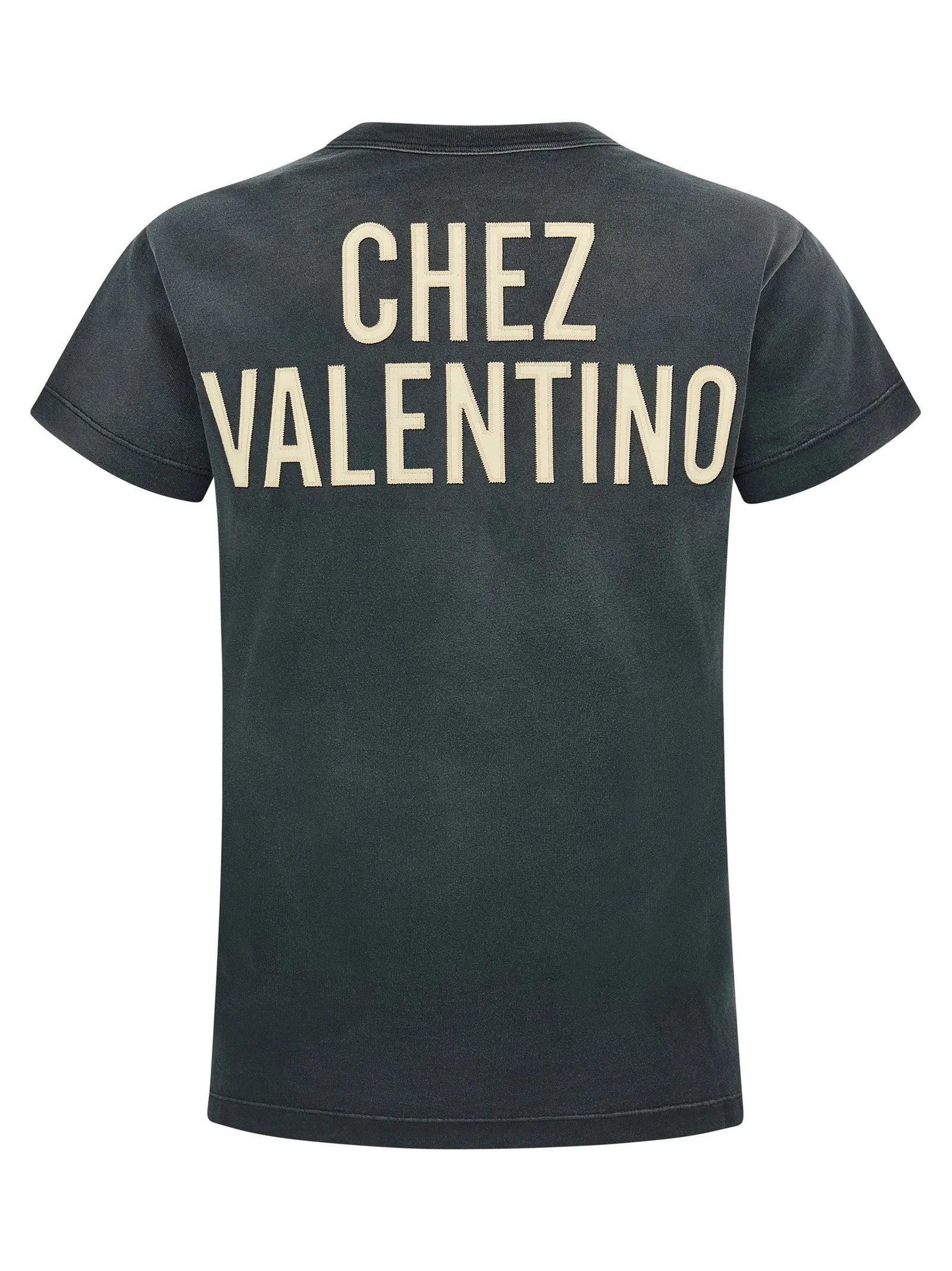 Valentino Garavani Gray Cotton T-Shirt