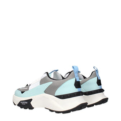 Scarpe sneakers athletic in tessuto grigio Valentino Garavani
