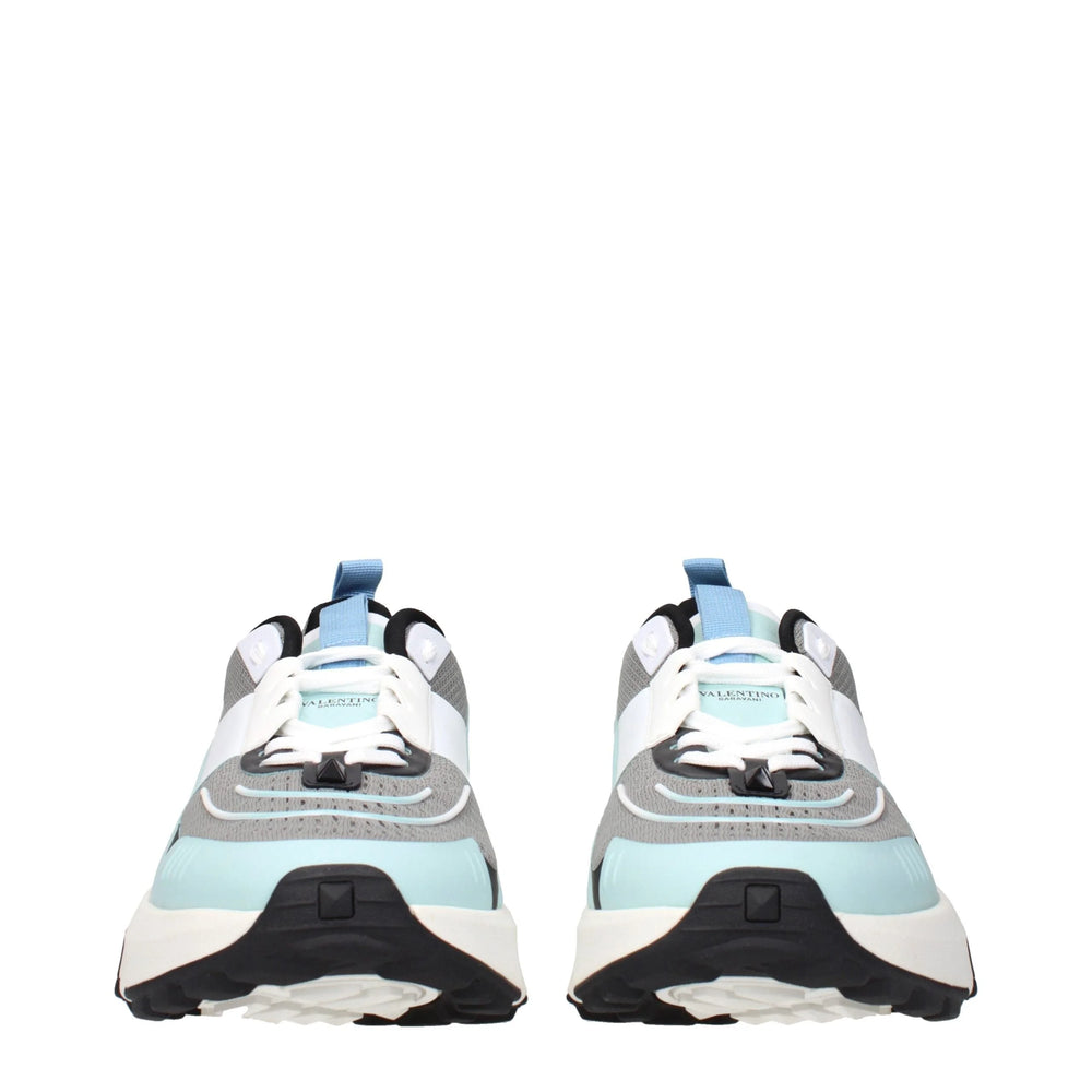Scarpe sneakers athletic in tessuto grigio Valentino Garavani