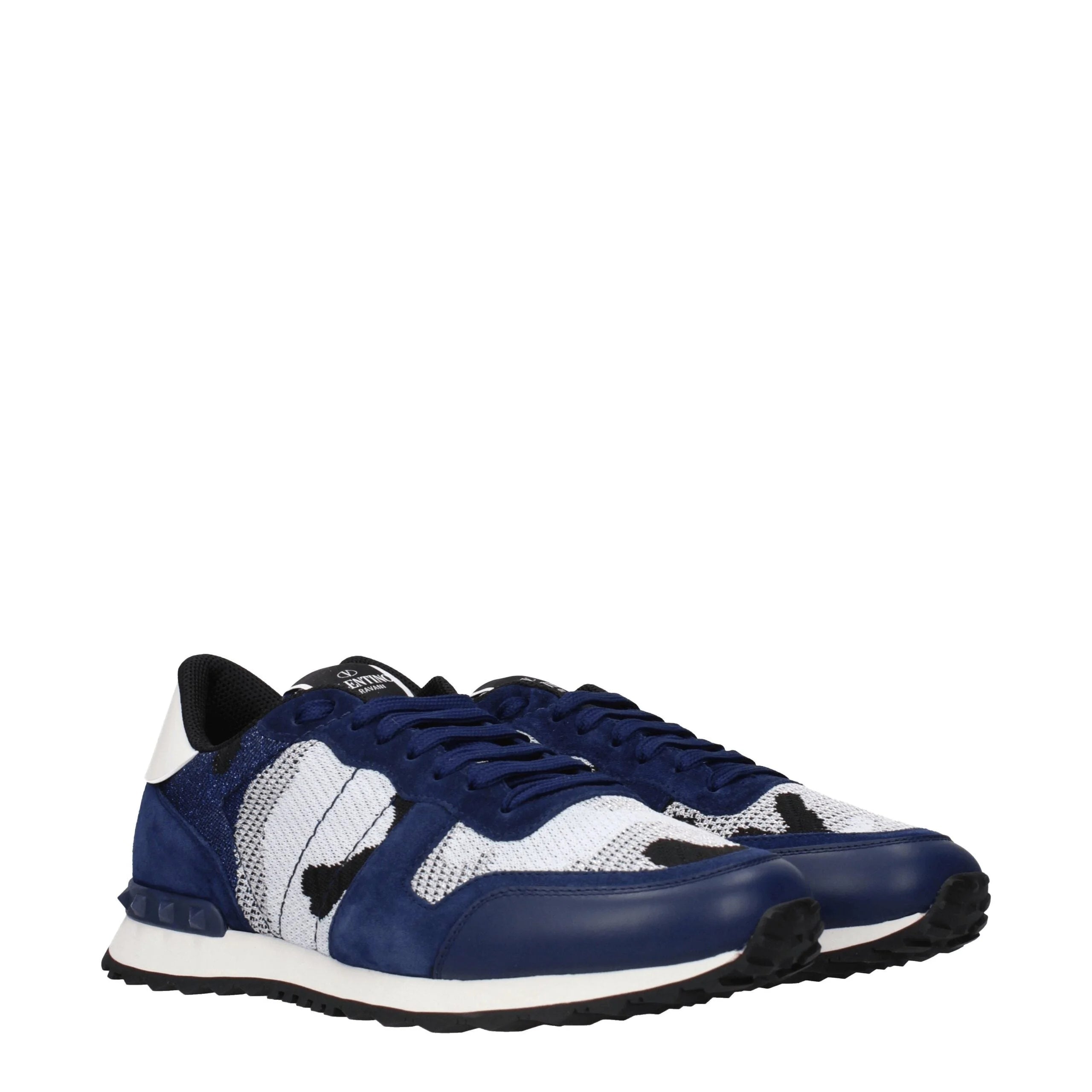 Valentino Garavani Gray Fabric Athletic Sneakers - EU40.5/US7.5
