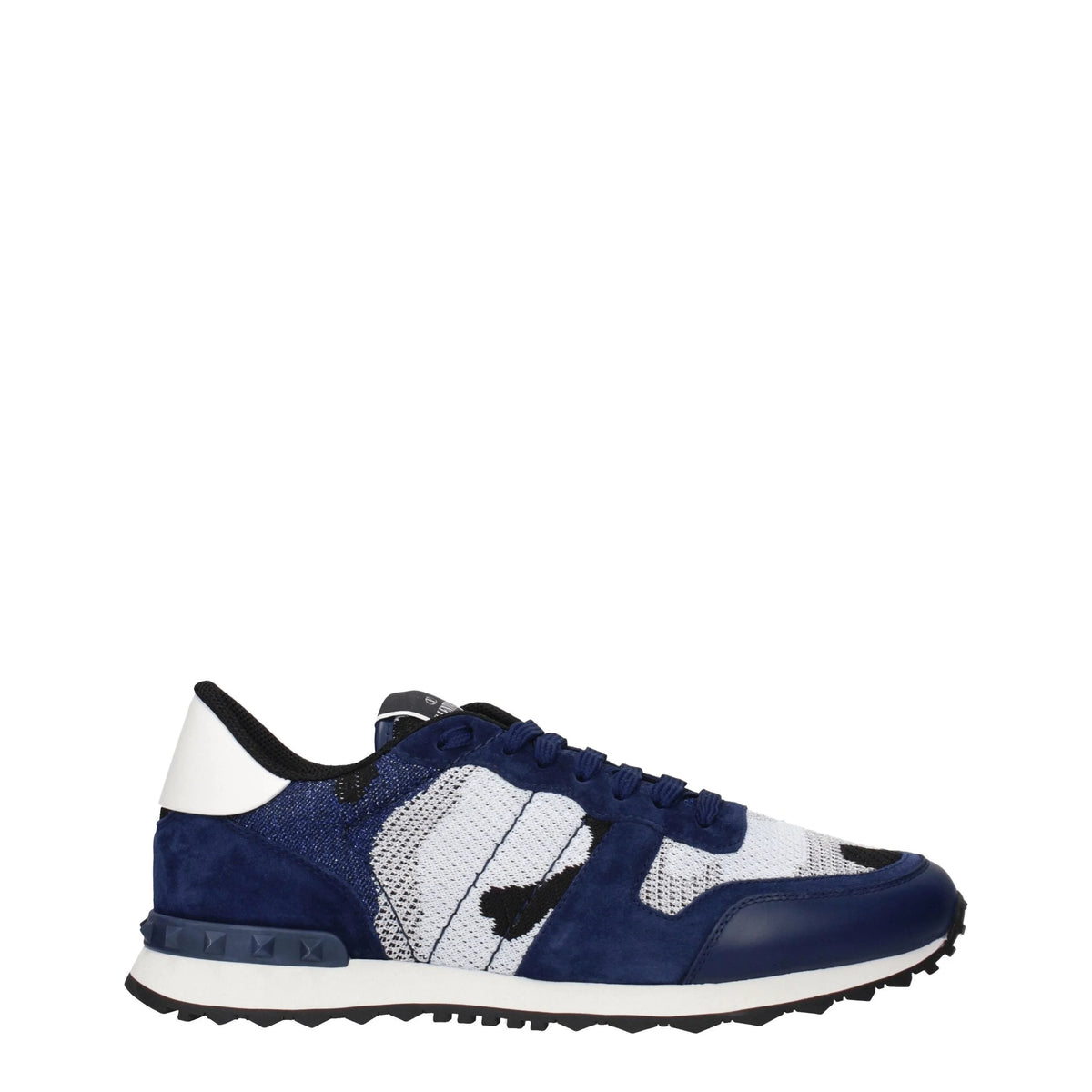 Valentino Garavani Gray Fabric Athletic Sneakers - EU40.5/US7.5