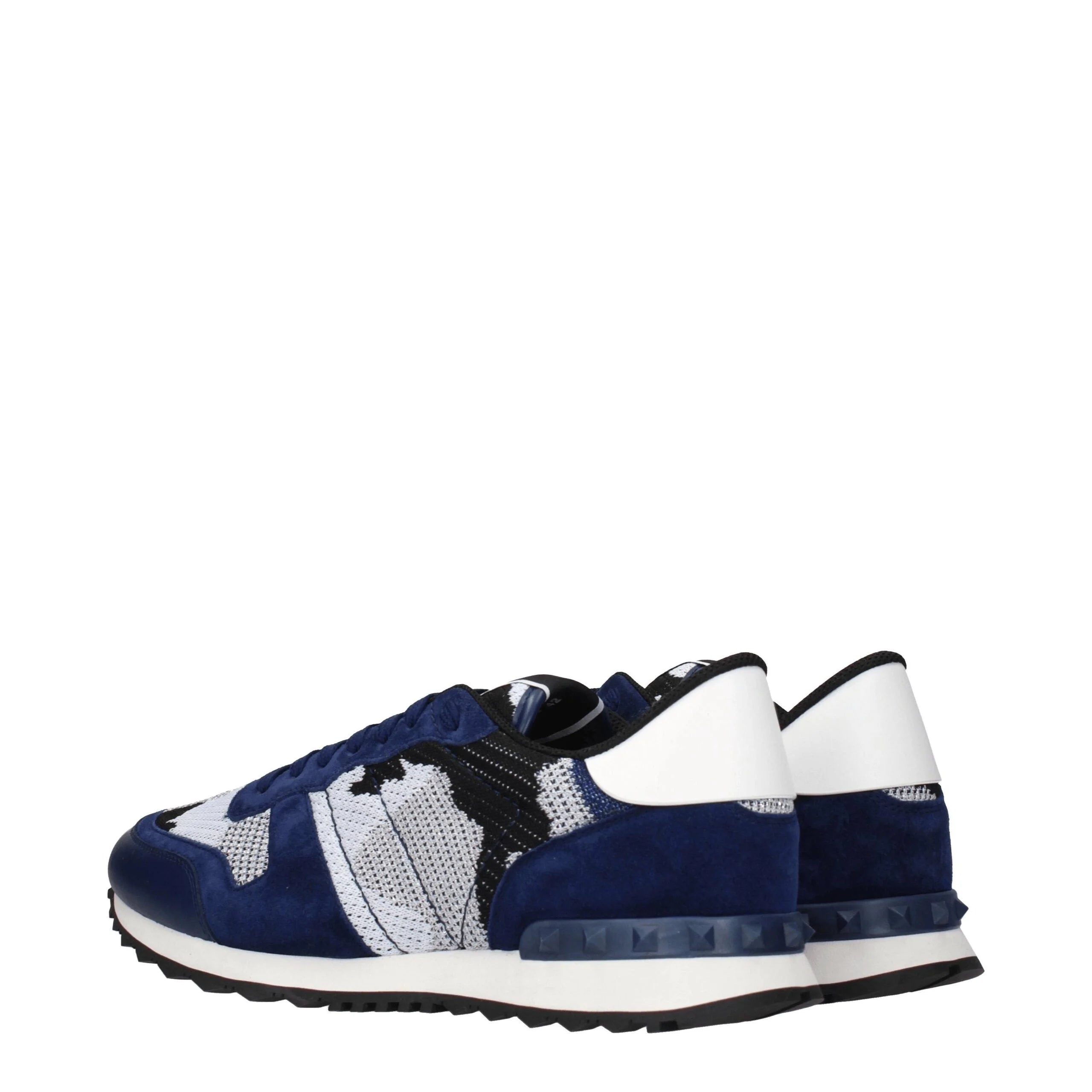 Valentino Garavani Gray Fabric Athletic Sneakers - EU40.5/US7.5