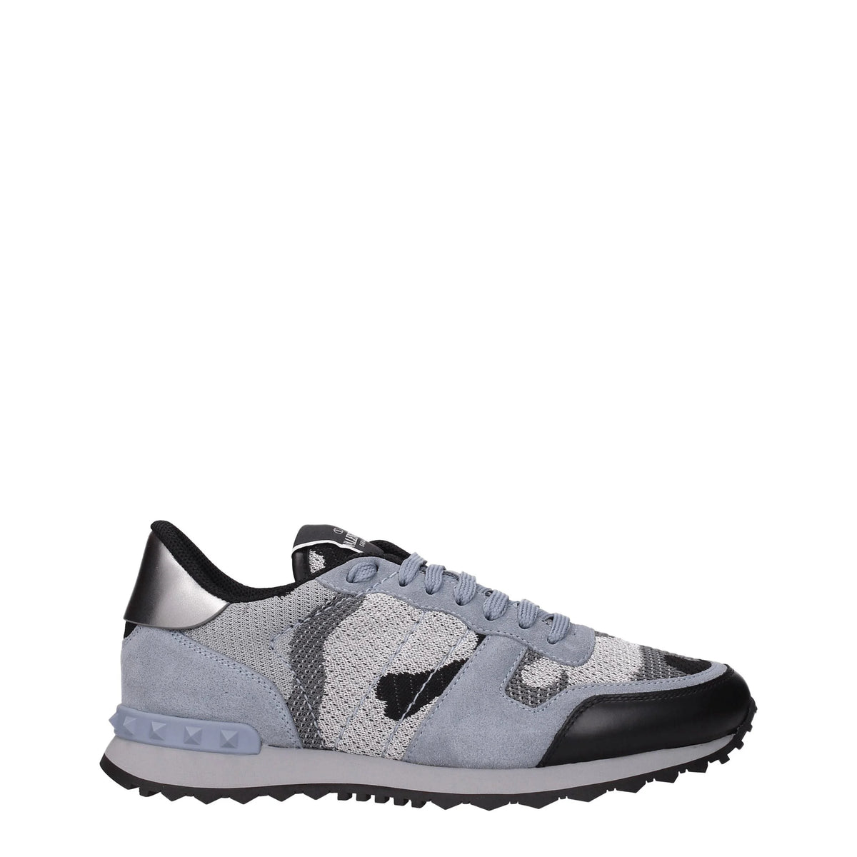 Valentino Garavani Gray Fabric Athletic Sneakers - EU40.5/US7.5