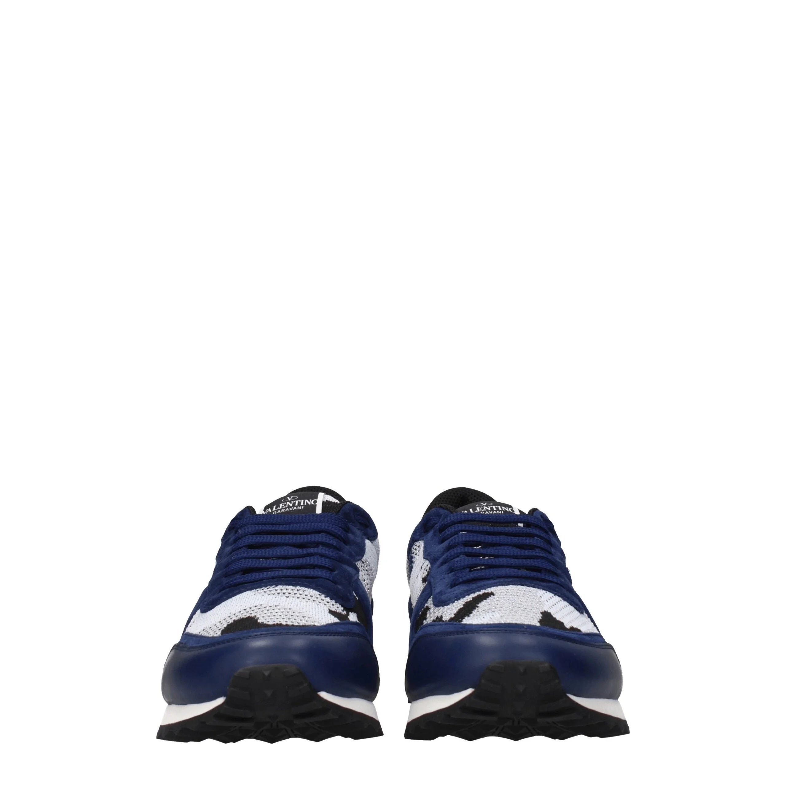 Valentino Garavani Gray Fabric Athletic Sneakers - EU40.5/US7.5