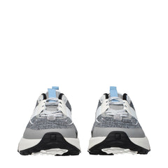 Valentino Garavani Gray Fabric Athletic Sneakers - EU41/US8