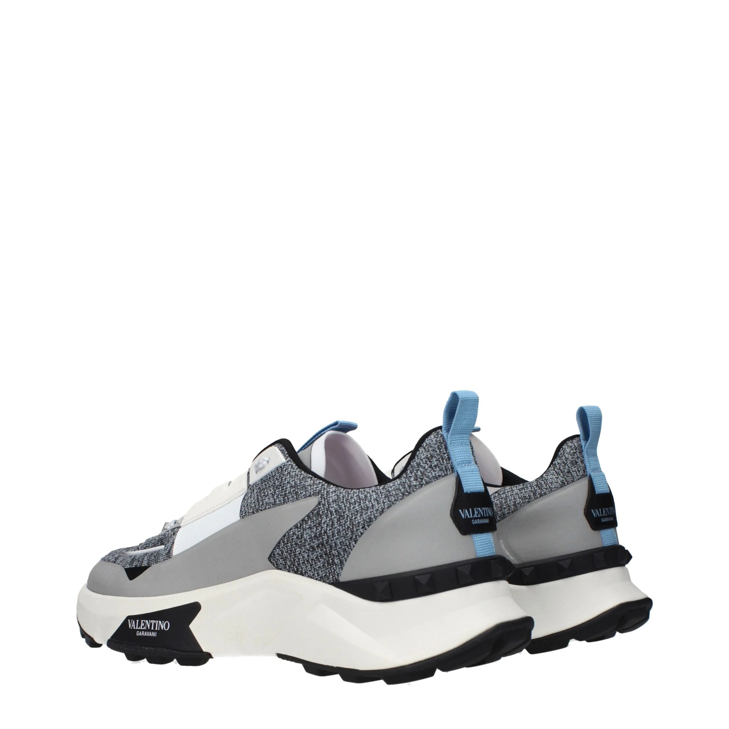 Valentino Garavani Gray Fabric Athletic Sneakers - EU41/US8