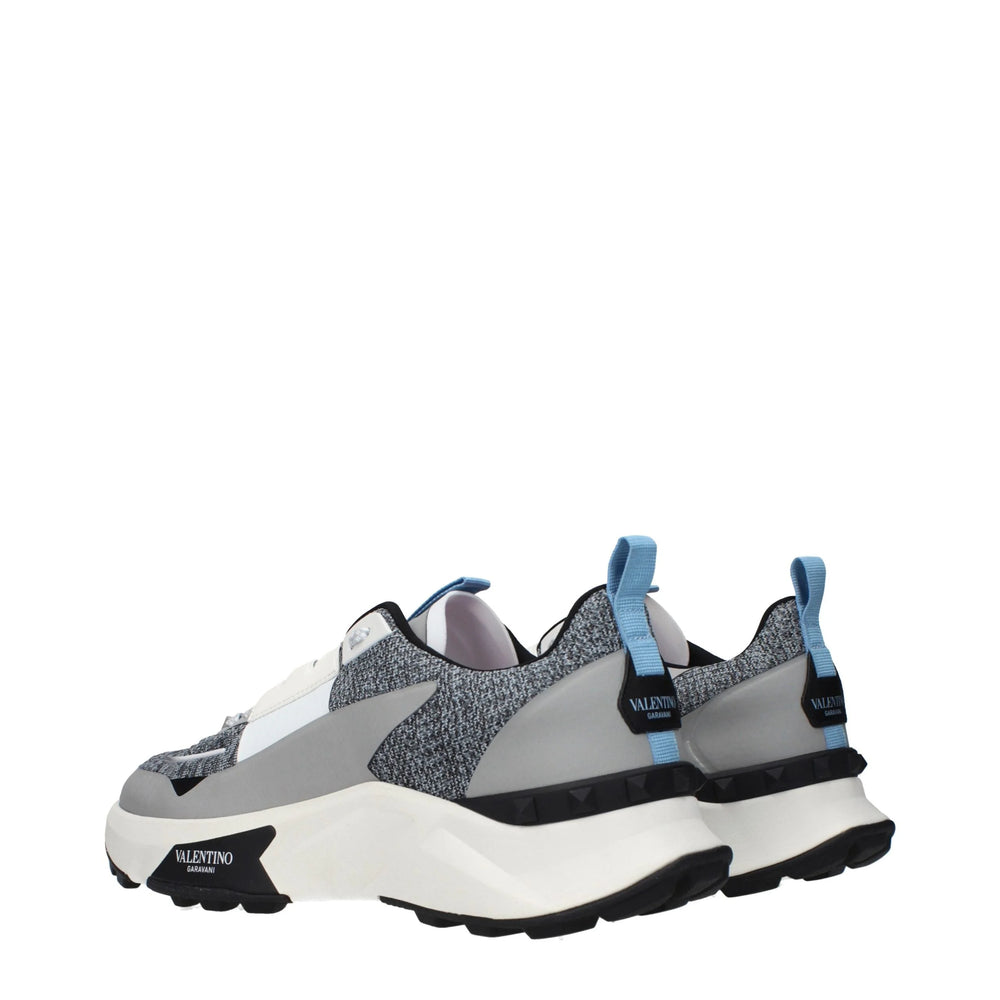 Valentino Garavani Gray Fabric Athletic Sneakers - EU41/US8