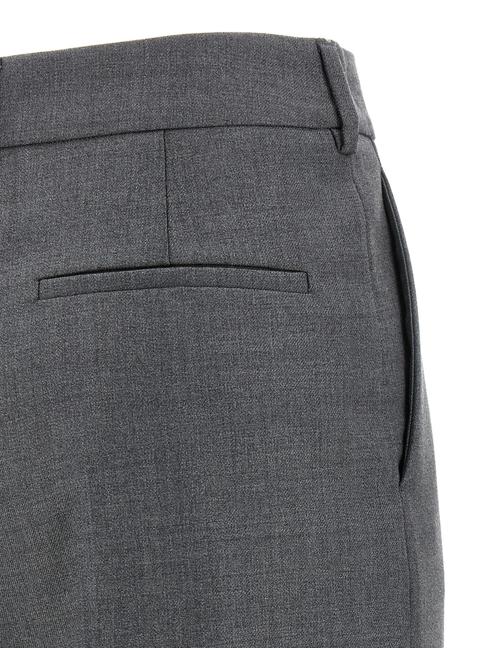 Valentino Garavani Gray Virgin Wool Dress Pants - IT36 | S