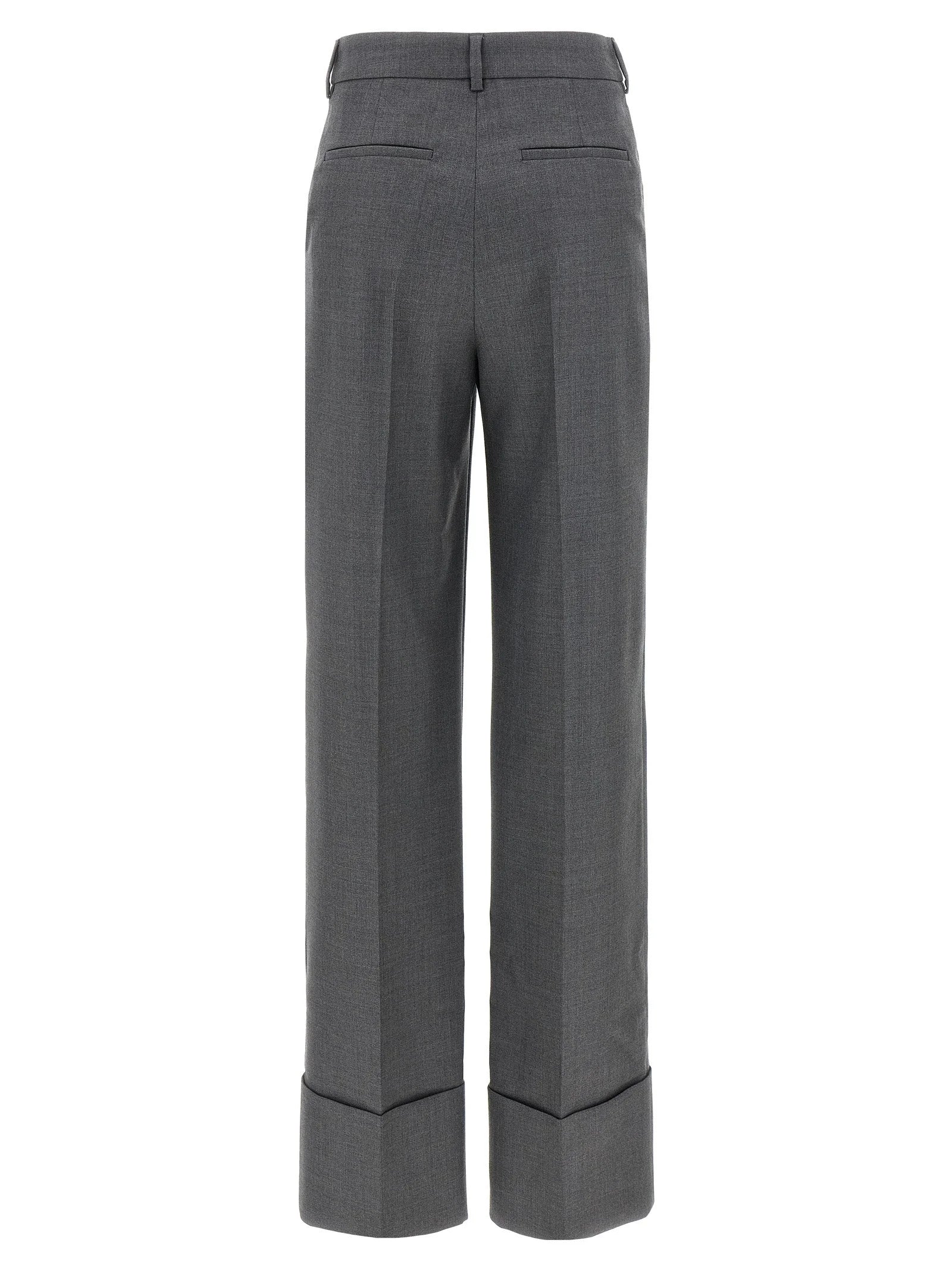 Valentino Garavani Gray Virgin Wool Dress Pants - IT36 | S