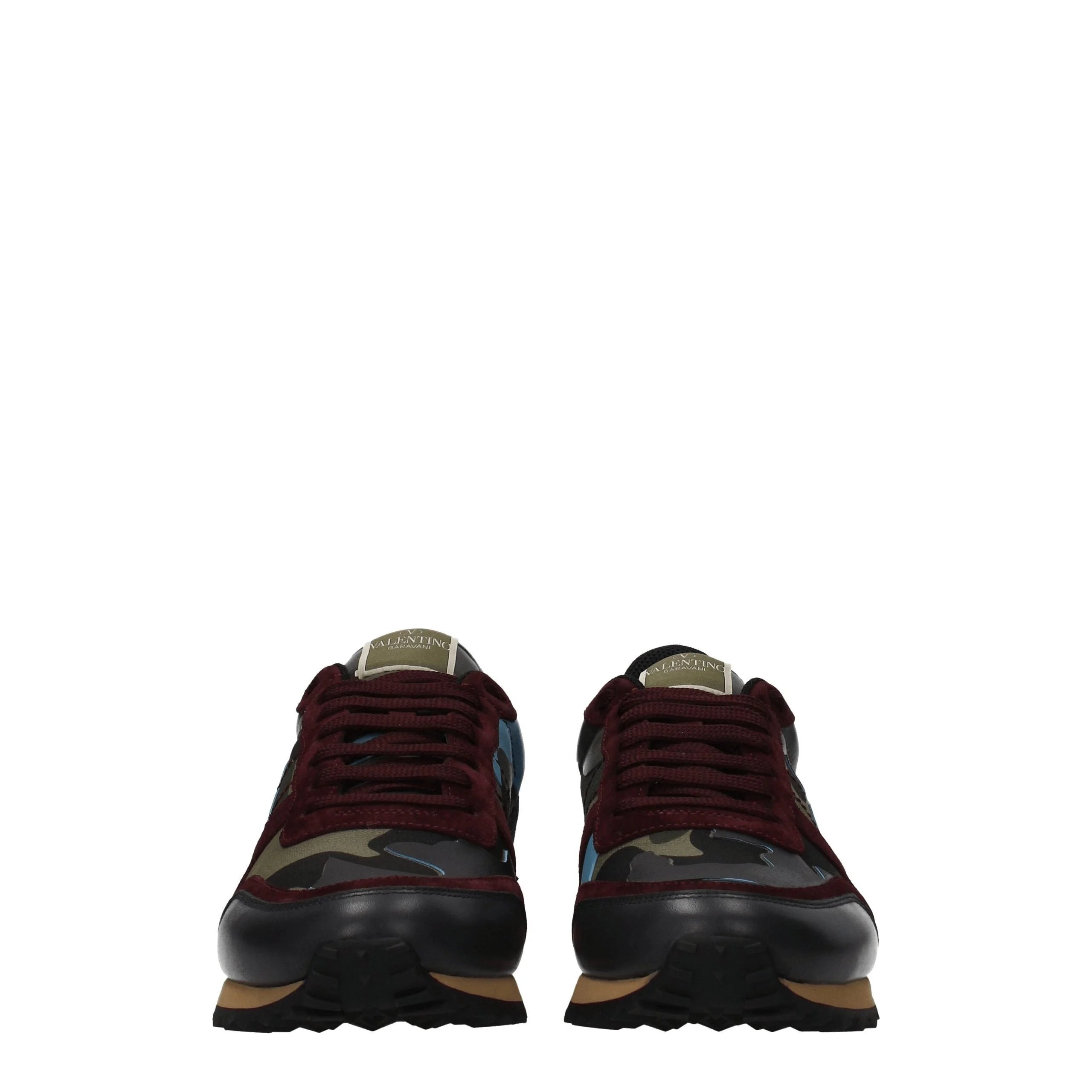 Valentino Garavani Green Leather Athletic Sneakers - EU42/US9