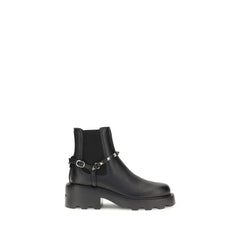 Valentino Garavani Leather Ankle Boots - Boots