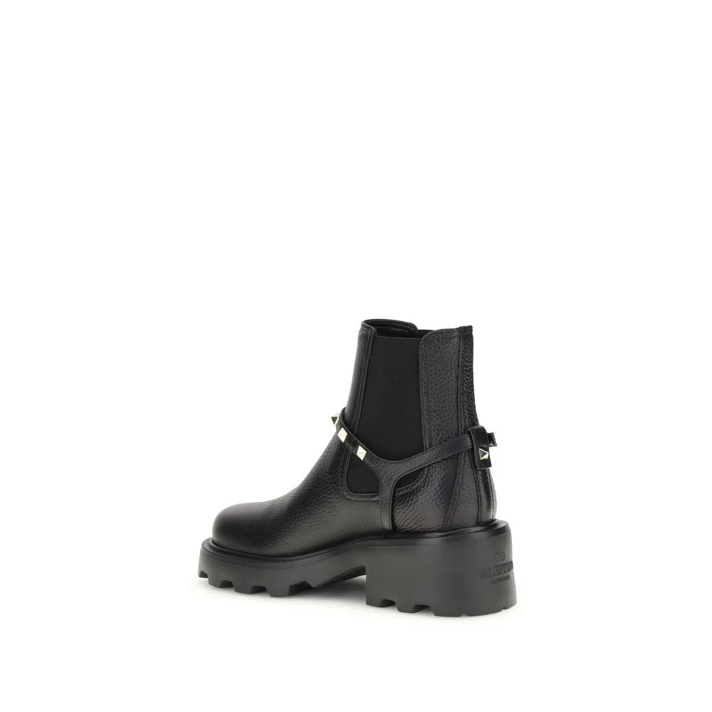 Valentino Garavani Leather Ankle Boots