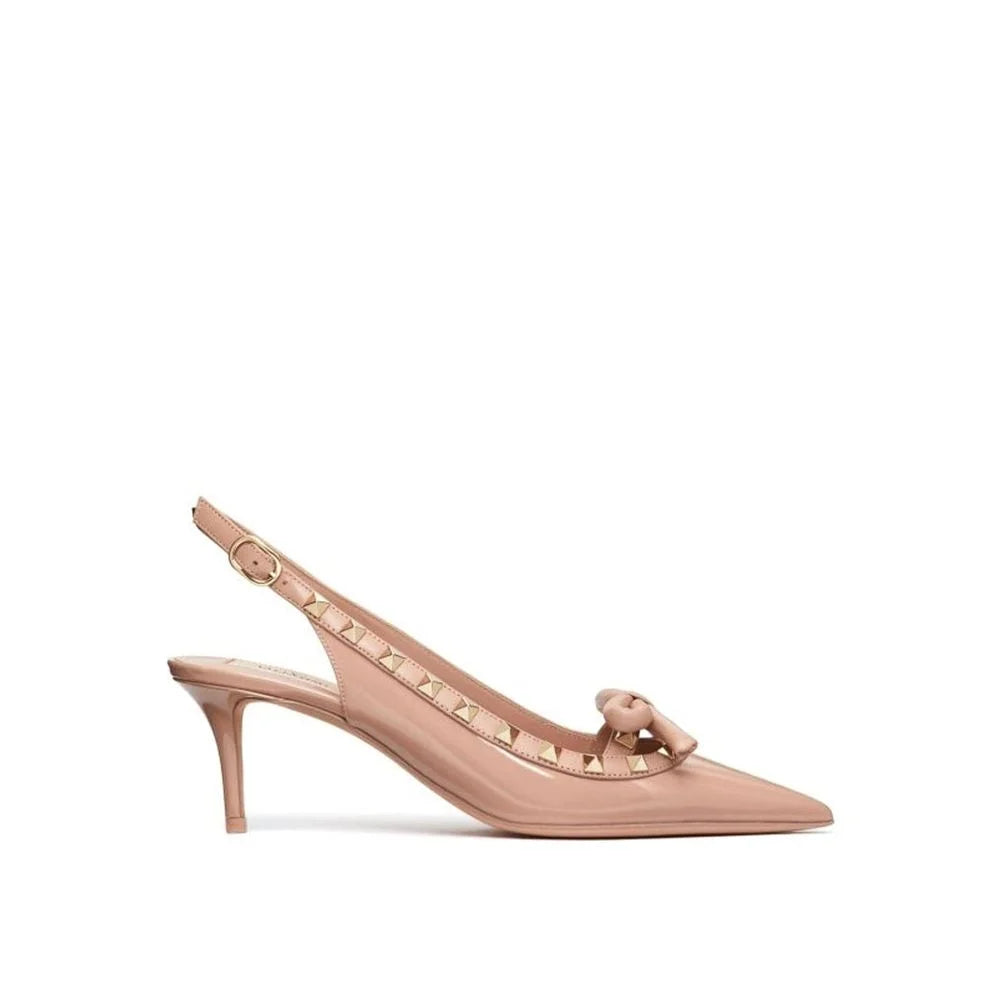 Valentino Garavani Leather Slingback Pumps - EU35/US5 - Heels
