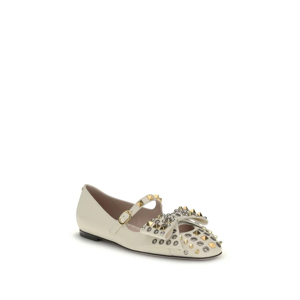 Valentino Garavani Mary-Jane Bowow Ballerinas - Flats