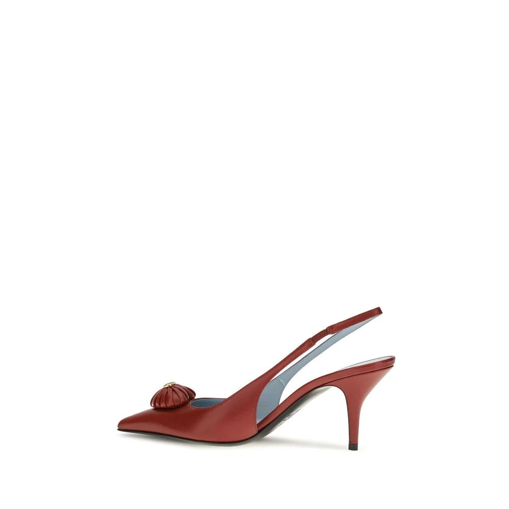 Bombas de tacón alto de piel de ternero multicolor Valentino Garavani Bos Taurus