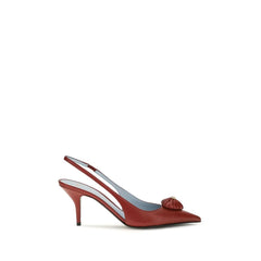 Bombas de tacón alto de piel de ternero multicolor Valentino Garavani Bos Taurus