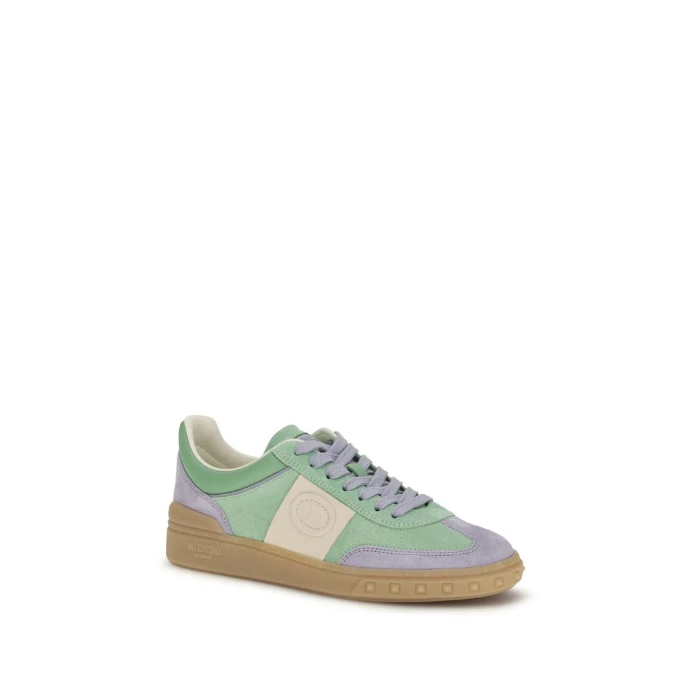 Valentino Garavani Mehrfarbige Low-Top-Sneakers aus Kalbsleder Bos Taurus