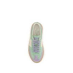 Valentino Garavani Mehrfarbige Low-Top-Sneakers aus Kalbsleder Bos Taurus