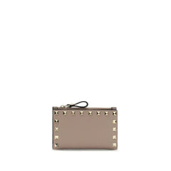 Valentino Garavani Multicolor Calf Leather Bos Taurus Wallet